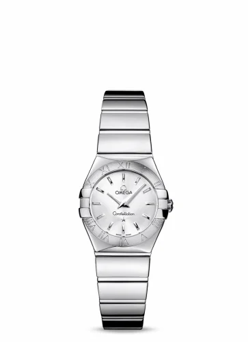 Omega Constellation Quartz 24 Polished Stainless Steel / Silver 123.10.24.60.02.002 (12310246002002)
